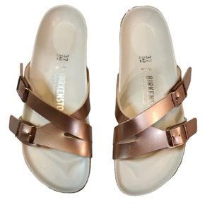 Birkenstock Women's Yao Lux Sold Out Online - Good Used Condition Size 37 6-6.5